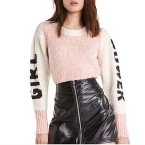 NWT Wildfox Pink Soft Sweater